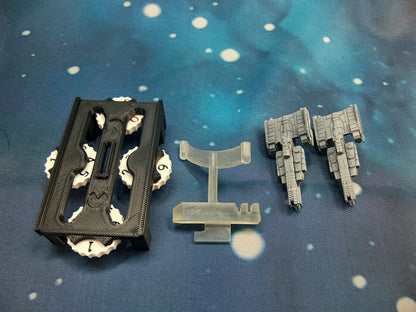 UNSC Stalwart-Class Frigate (50mm) – Compatible with Halo Fleet Armada