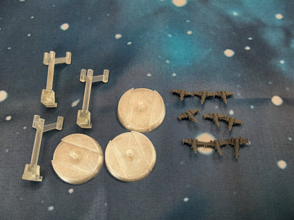 Rebel Z95 Headhunter Starfighter Squadron – 9pcs – 3D printed Armada model