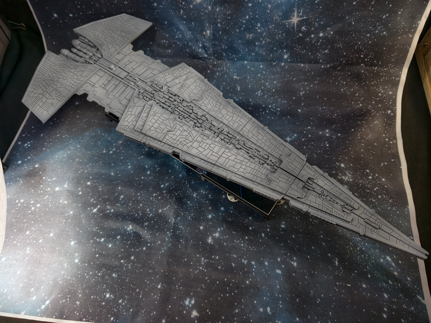 Vengeance Super Star Destroyer – Length:644mm - 3D printed Armada Nexus/Legacy Upgrade