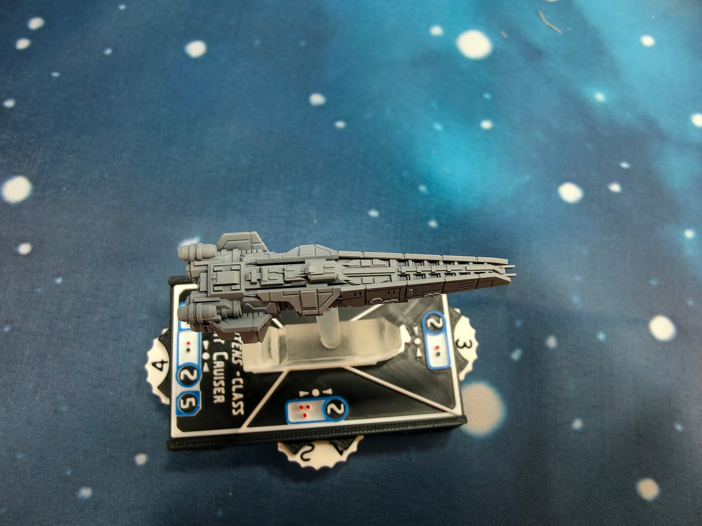 UNSC Halberd class Destroyer (55mm) – Compatible with Halo Fleet Armada