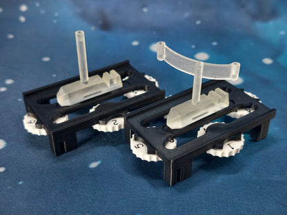 Ship custom stands – Compatible with Armada Scale games