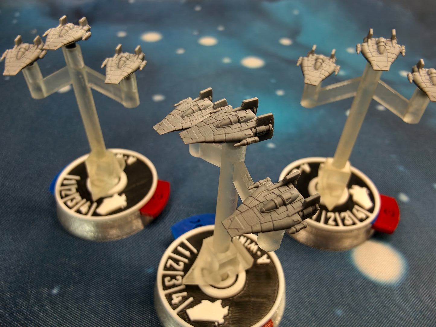 Rebel A-Wing Squadron – 9pcs - Compatible with Armada scale games