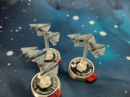 UNSC Longsword C-709 Fighter squadron (9pcs) – Compatible with Halo Fleet Armada