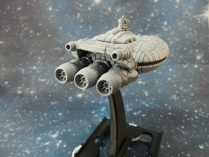CIS Captor-class Cruiser – Length:105mm - 3D printed Armada Nexus/Legacy Upgrade