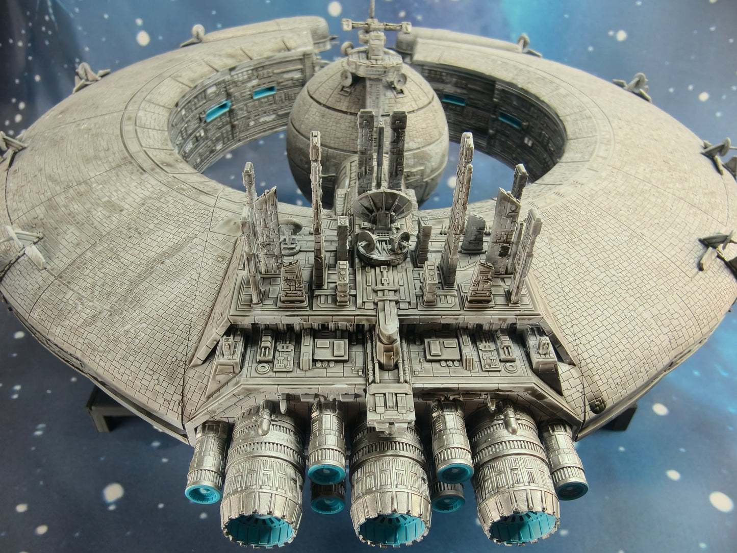LurceHulk MK II Droid Control Ship (299*289mm) - Compatible with Star Wars Armada scale games