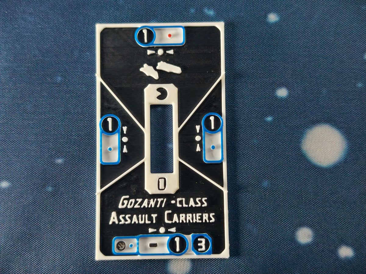 Imperial ship Base tokens – Compatible with Armada Scale games