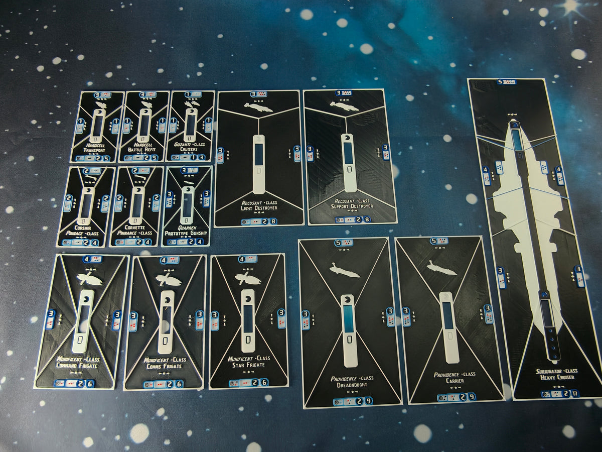 CIS ship Base tokens – Compatible with Armada Scale games