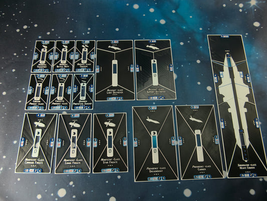 CIS ship Base tokens – Compatible with Armada Scale games