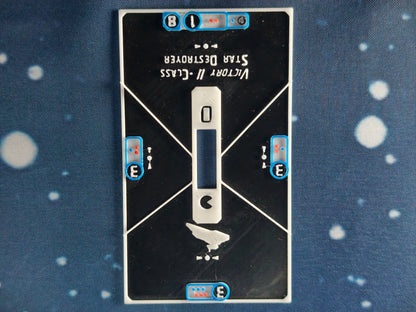 Imperial ship Base tokens – Compatible with Armada Scale games