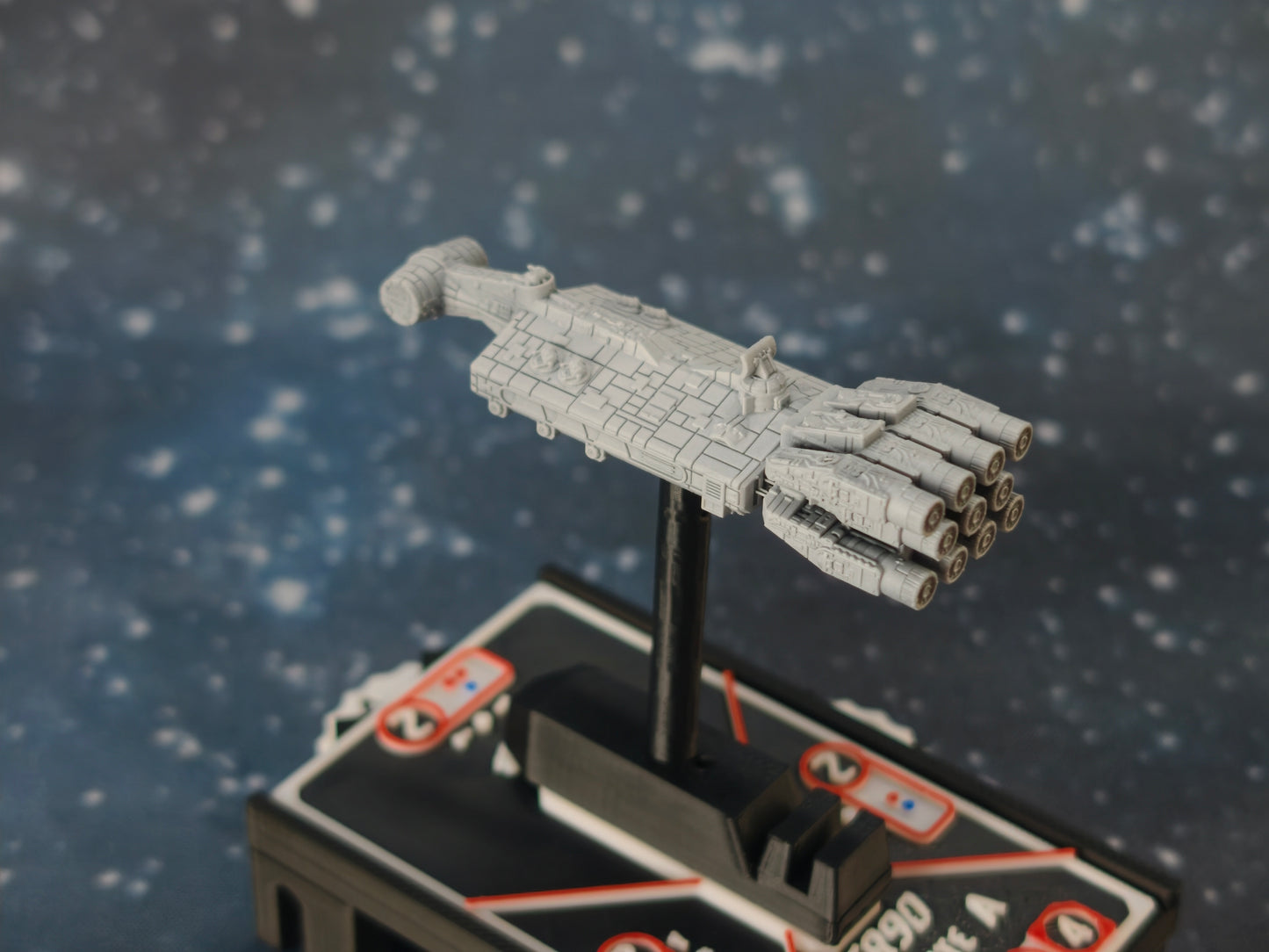 Rebel CR-90 "FarStar Sym" Corvette – Length:58mm - 3D printed Armada Nexus/Legacy Upgradea