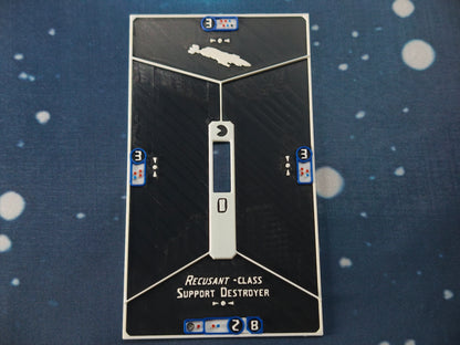 CIS ship Base tokens – Compatible with Armada Scale games