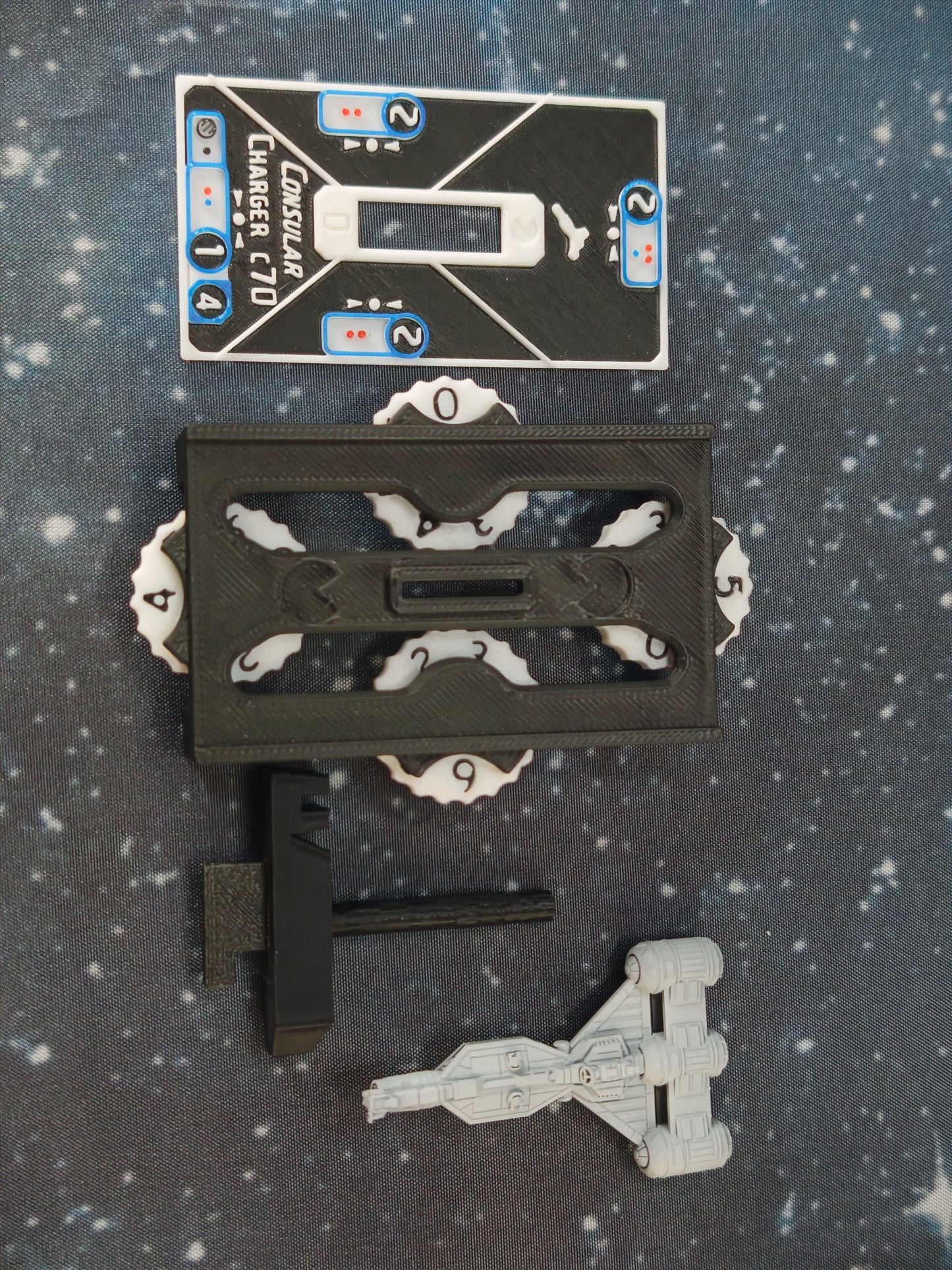 Consular C70 Cruiser – Length:58mm - 3D printed Armada Nexus/Legacy Upgrade
