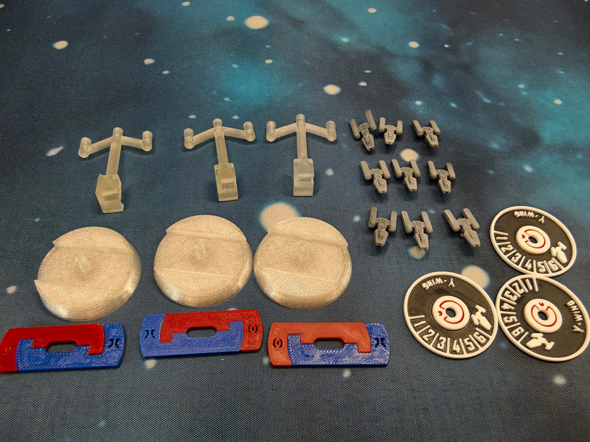 Rebel Y-Wing Squadron – 9pcs - Compatible with Armada scale games