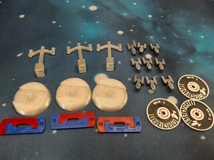Rebel Y-Wing Squadron – 9pcs - Compatible with Armada scale games