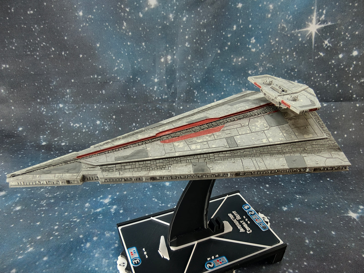 Interdictor-Assault Star Destroyer (166mm) - Compatible with Star Wars Armada
