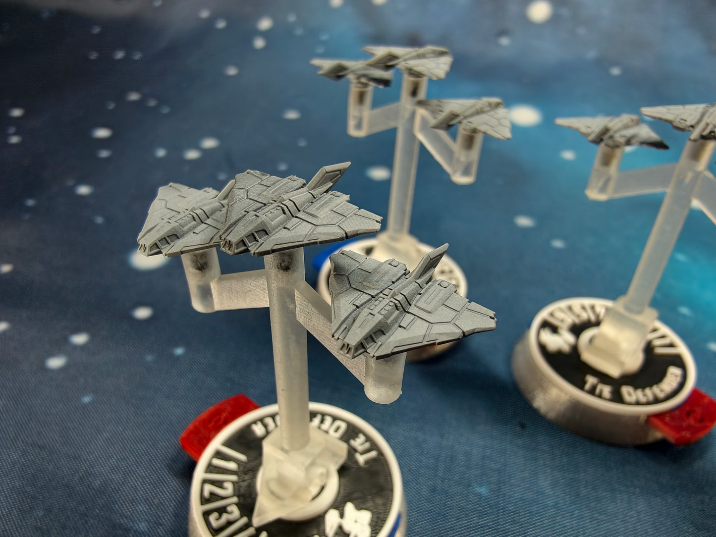 UNSC Longsword C-709 Fighter squadron (9pcs) – Compatible with Halo Fleet Armada