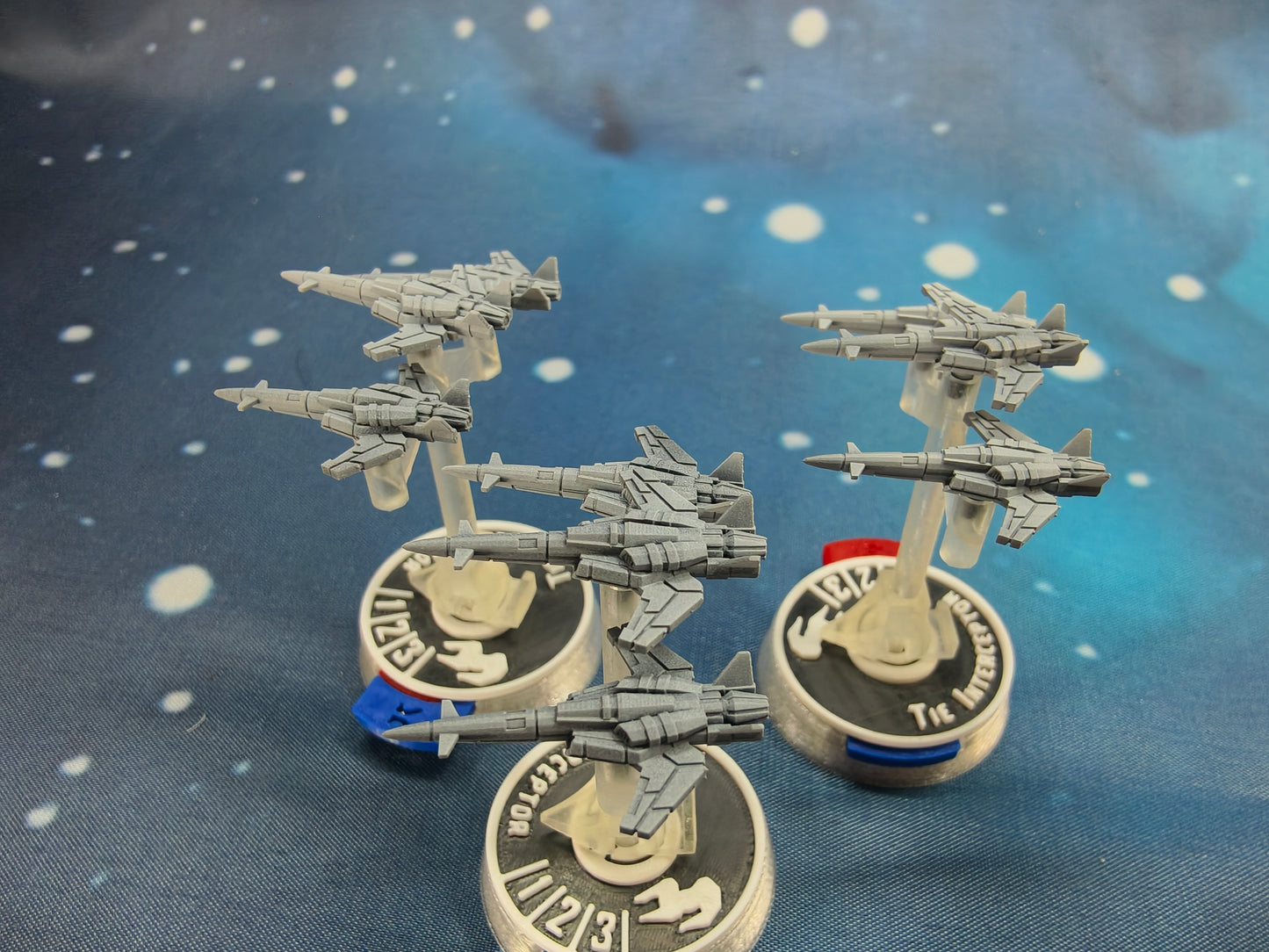 UNSC F-29 Nandao Interceptor Squadron (9pcs) – Compatible with Halo Armada