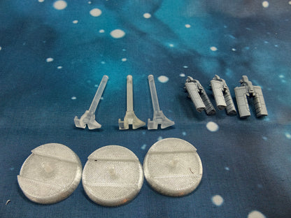 Covenant Spirit-class Troop Dropship (3pcs) – Compatible with Halo Armada