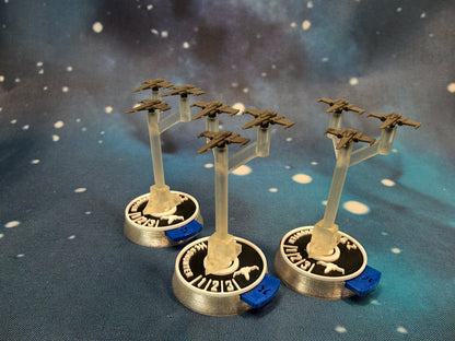 Rebel Z95 Headhunter Starfighter Squadron – 9pcs – 3D printed Armada model
