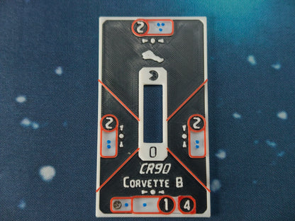 Rebel ship Base tokens – Compatible with Armada Scale games