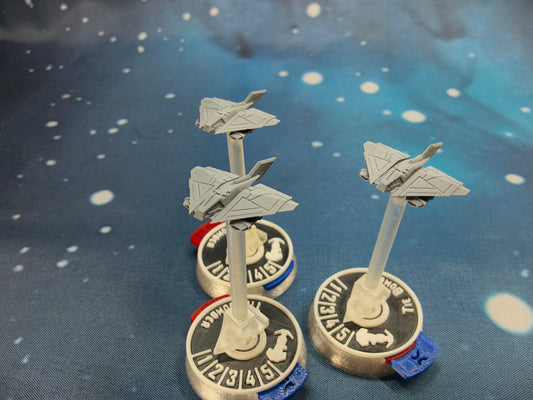 UNSC Longsword C-712 Bomber squadron (3pcs) – Compatible with Halo Armada