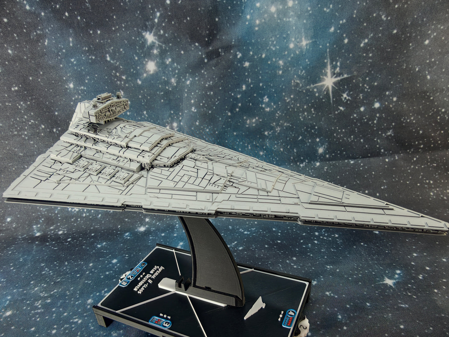 Chimaera Class Destroyer – Length:204mm - 3D printed Armada Nexus/Legacy Upgrade