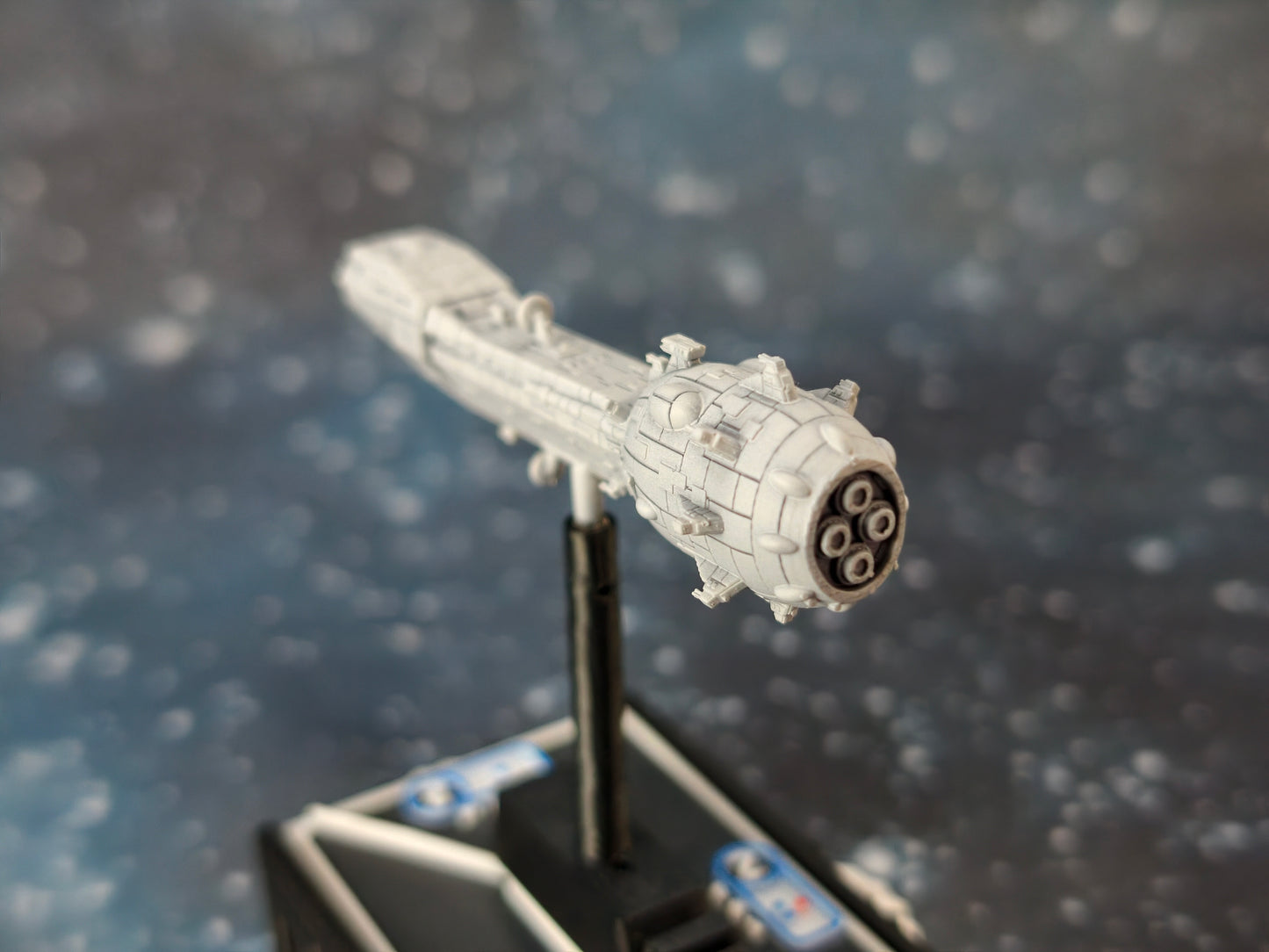 Imperial Lancer Frigate – Length:70mm - 3D printed Armada Nexus/Legacy Upgrade
