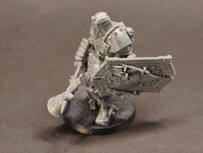 Megszentelt Légió - Hamuszürke Seregek - 3D nyomtatott miniatűr - Harci játék - Árok-világ (Grimdark)
