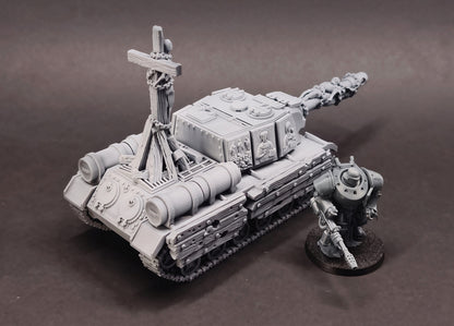 Trench Tank S-ISU – 28mm/32mm Wargaming Terrain