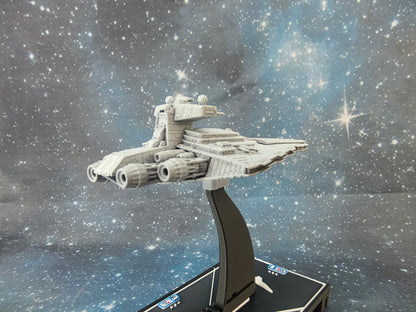 Venator Star Destroyer Imperial 2nd refit – Length:166mm- 3D printed Armada Nexus/Legacy Upgrade