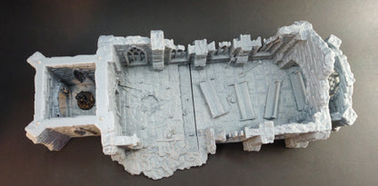 Ruined Cultist Church – 28mm/32mm Wargaming Scenery
