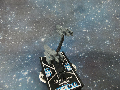 Gozanti "Croc" Cruiser (40mm) – 2pcs - Compatible with Armada scale games