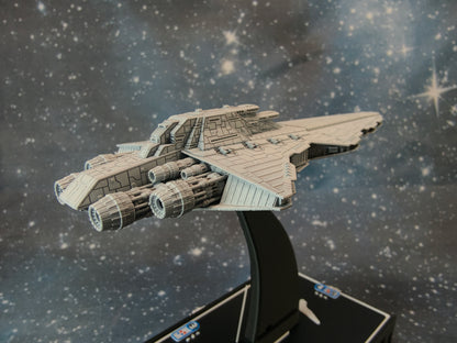 Venator Star Destroyer Pirate refit – Length:166mm- 3D printed Armada Nexus/Legacy Upgrade