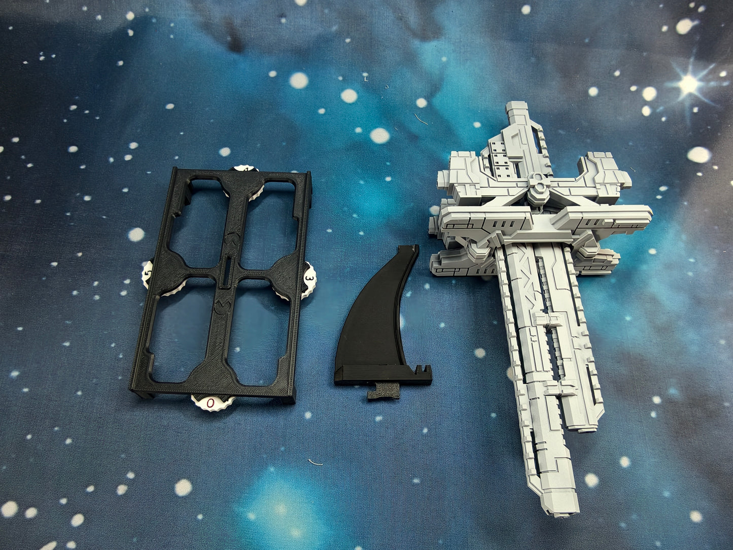 UNSC Erod Orbital Platform (240mm) – Compatible with Halo Fleet Armada