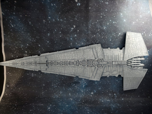 Vengeance Super Star Destroyer – Length:644mm - 3D printed Armada Nexus/Legacy Upgrade
