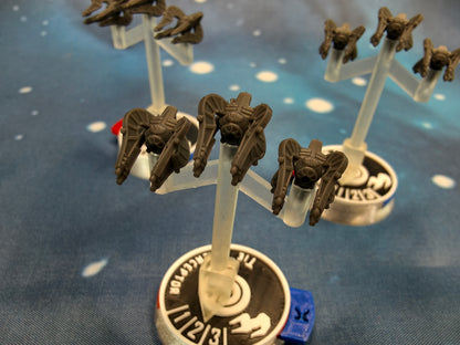 Imperial Nssis Clawcraft fighter Squadron – 9pcs – 3D printed Armada model