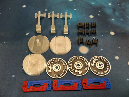 CIS Vulture Droid Starfighter Squadron – 9pcs – 3D printed Armada model