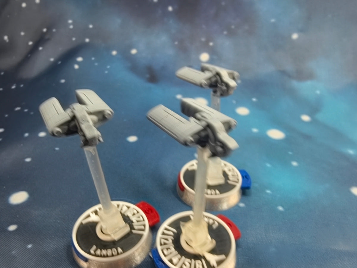 Covenant Spirit-class Troop Dropship (3pcs) – Compatible with Halo Armada