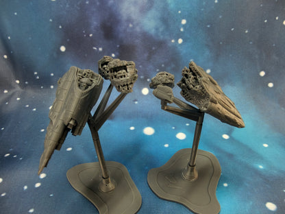 MC90 debris field – Play object derbis- 3D printed Armada Nexus/Legacy Upgrade