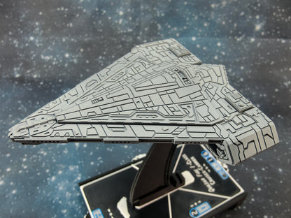 Quasar Fire Frigate – Length:90mm - 3D printed Armada Nexus/Legacy Upgrade