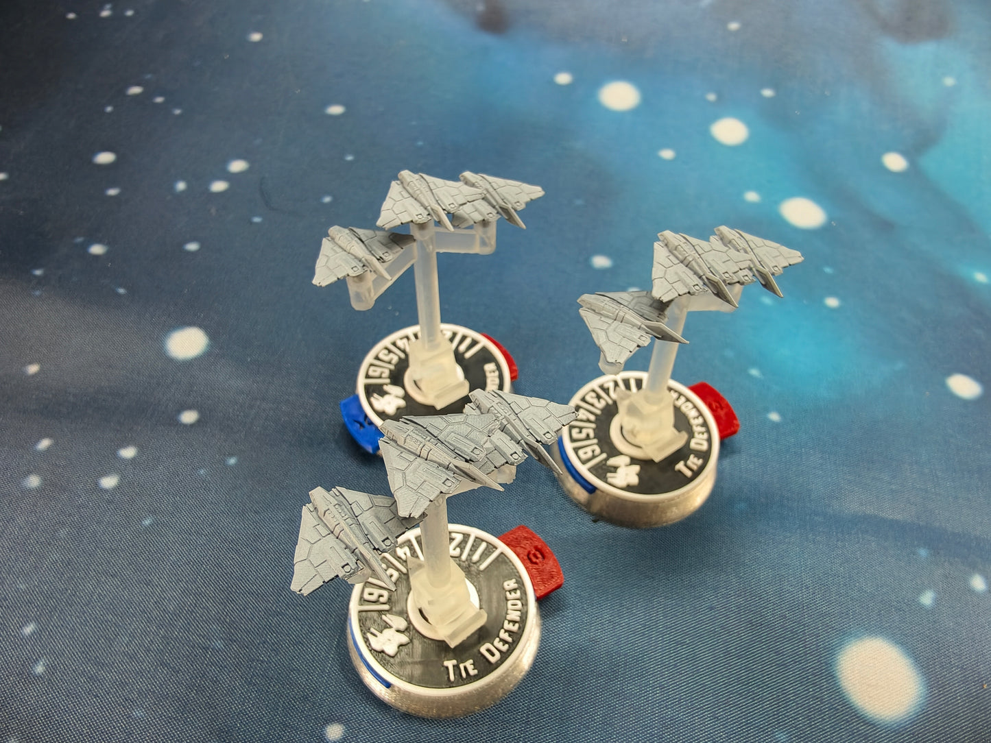 UNSC Longsword C-709 Fighter squadron (9pcs) – Compatible with Halo Fleet Armada