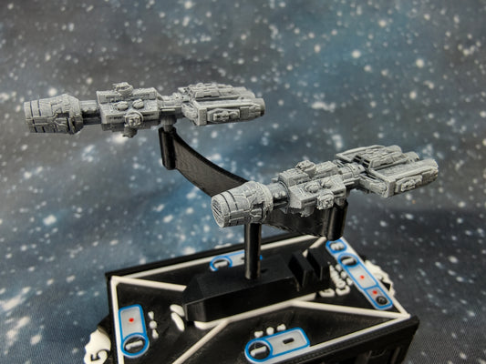 Corellian DP-20 Frigate – Length:46mm - 2pcs - 3D printed Starship