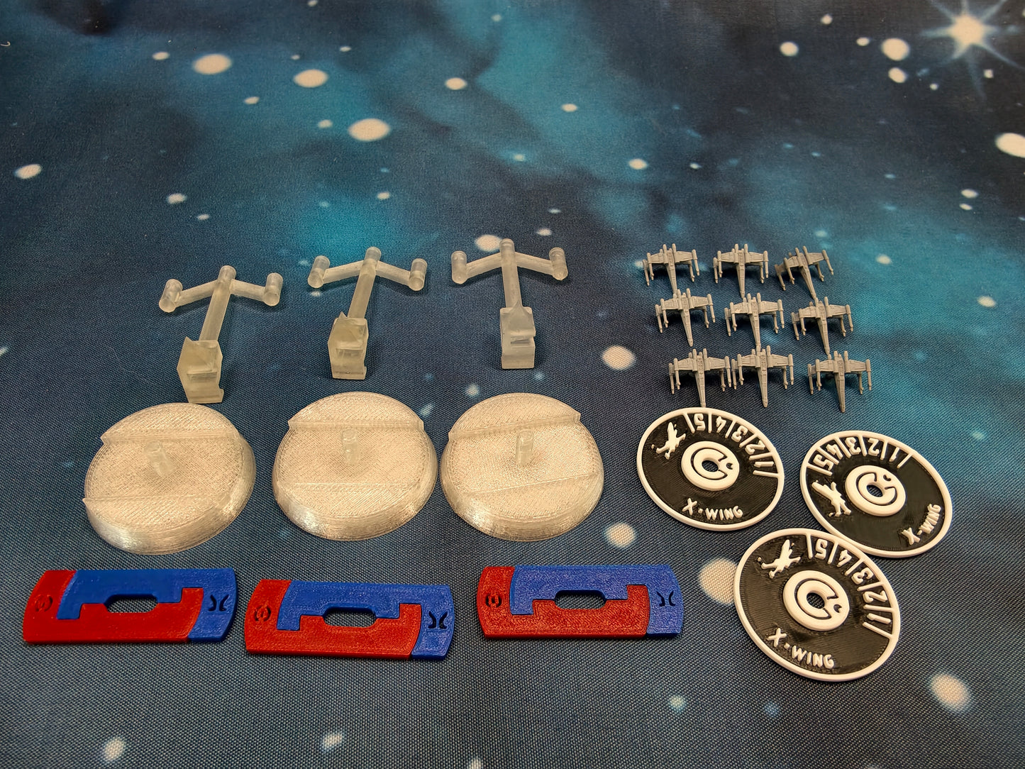 Rebel T65 X-Wing Squadron – 9pcs - Compatible with Armada scale games