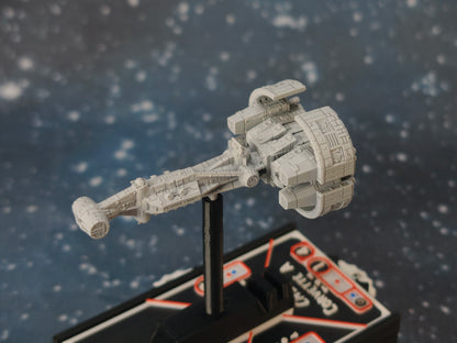 Rebel CR-90 "Sundered Heart" Corvette – Length:58mm - 3D printed Armada Nexus/Legacy Upgrade