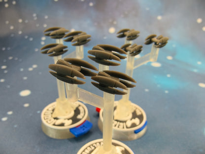 CIS Vulture Droid Starfighter Squadron – 9pcs – 3D printed Armada model