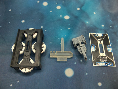 UNSC Stalwart-Class Frigate (50mm) – Compatible with Halo Fleet Armada