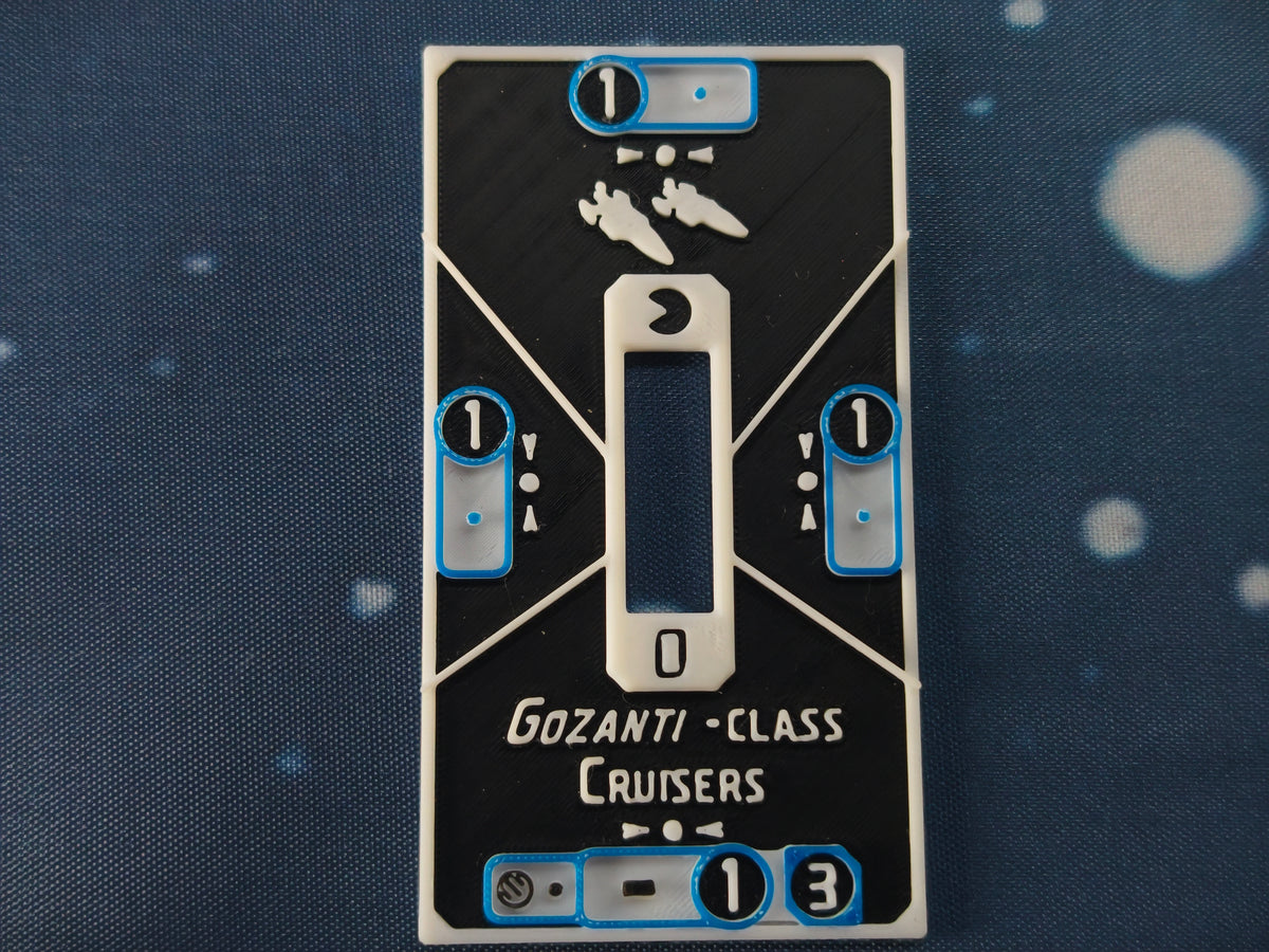 CIS ship Base tokens – Compatible with Armada Scale games