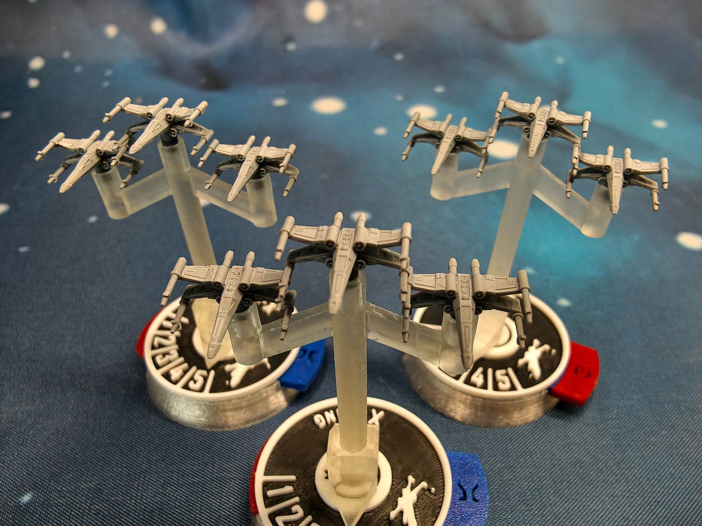 Rebel T65 X-Wing Squadron – 9pcs - Compatible with Armada scale games