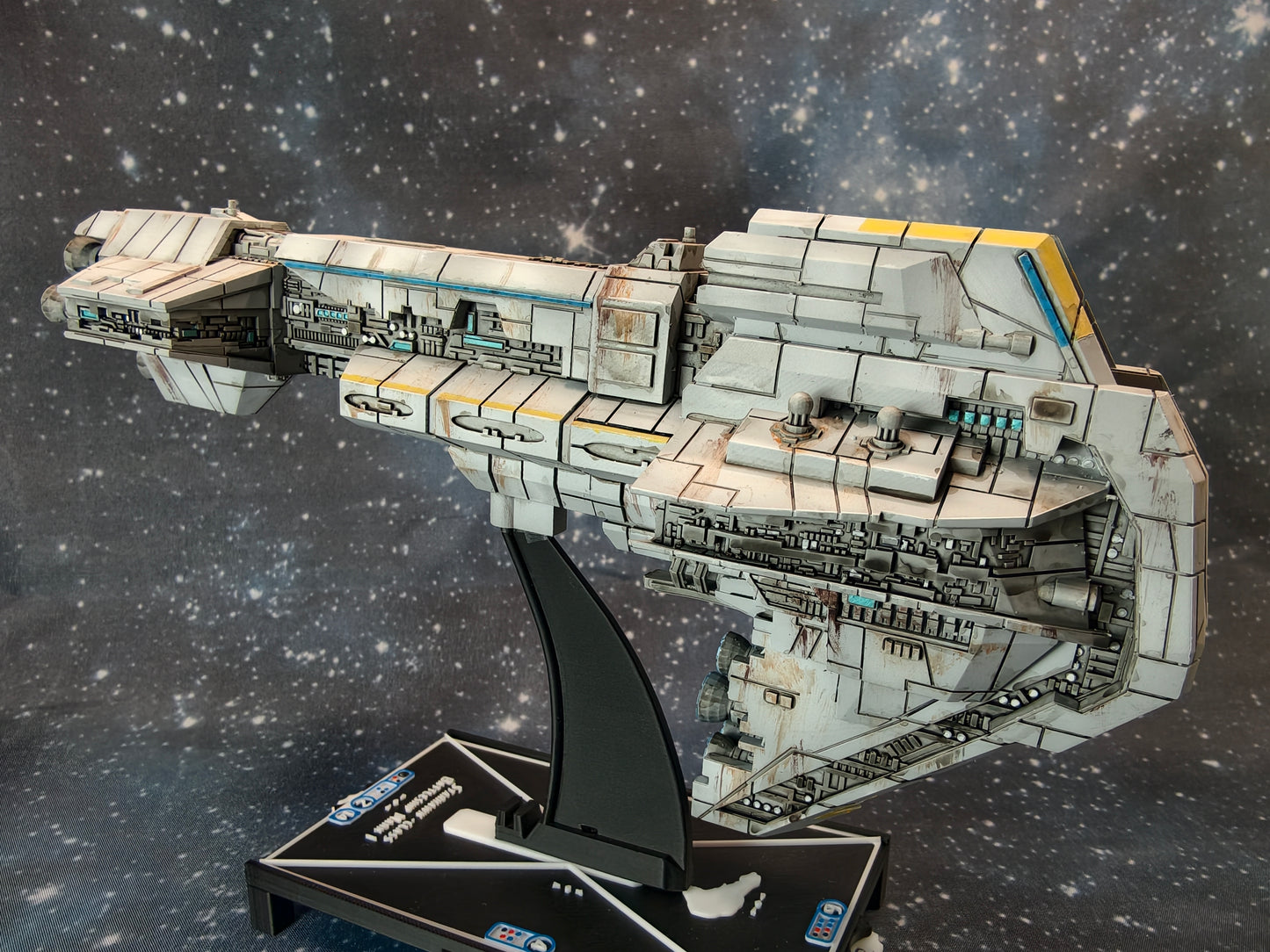 StarHawk Battleship (254mm) – Compatible with Star Wars Armada scale games