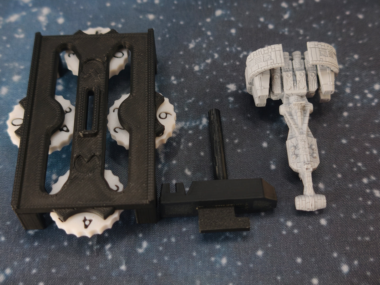 Rebel CR-90 "Sundered Heart" Corvette – Length:58mm - 3D printed Armada Nexus/Legacy Upgrade